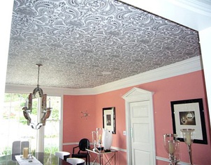 Metallic Ceiling